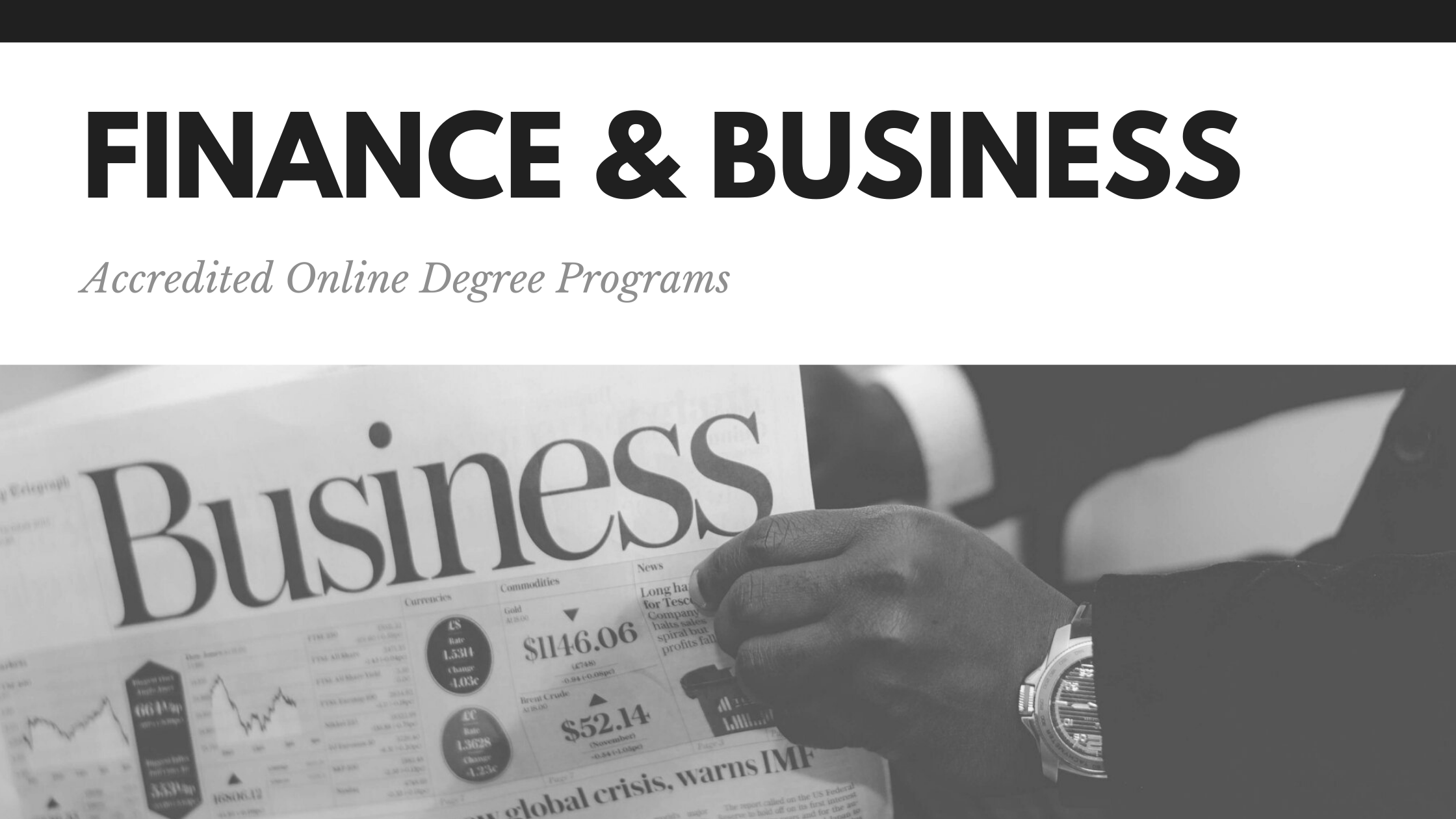 Online Finance & Business Degrees Online Degree Prof